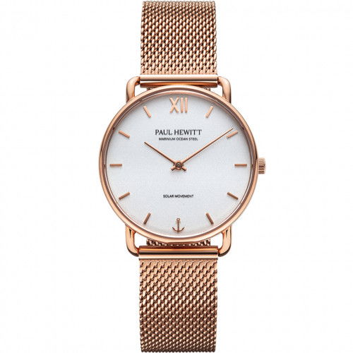 Helen Kirchhofer - Paul Hewitt Sailor Roségold Weiss (33 mm) - PH-W-0320