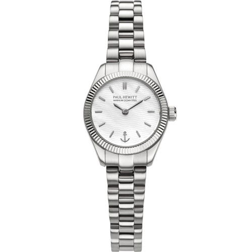 Helen Kirchhofer - Paul Hewitt Petit Soleil Round Silber Weiss - PH-W-1181