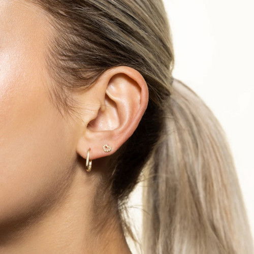 Helen Kirchhofer - Xenox Fine Frame Creolen 14k - XG14K6104G