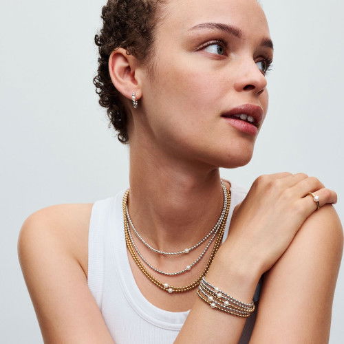 Helen Kirchhofer - Pandora Behandelte Süsswasserzuchtperle & Kugeln Halskette - 393176C01-45