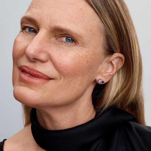 Helen Kirchhofer - Pandora Strahlenkranz Herz Ohrstecker - 293633C01