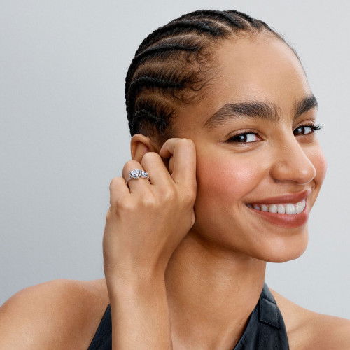 Helen Kirchhofer - Pandora Funkelnder Strahlenkranz Herz Ring - 193659C01