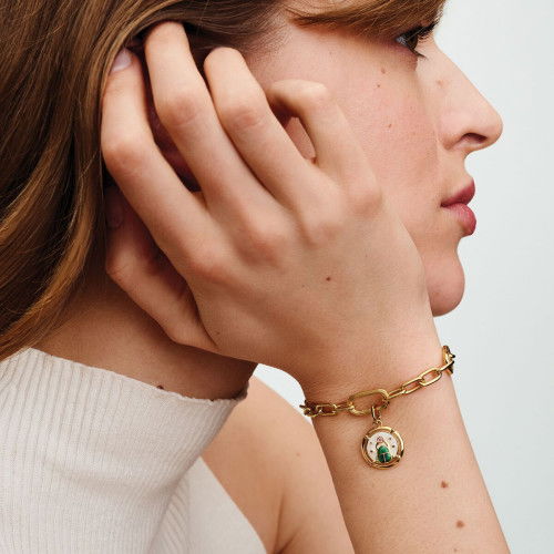 Helen Kirchhofer - Pandora ME Skarabäus Käfer Medaillon Charm - 763413C01