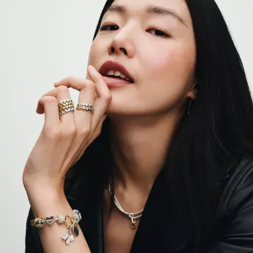 Helen Kirchhofer - Pandora Reihe von Herzen Ring - 163427C00