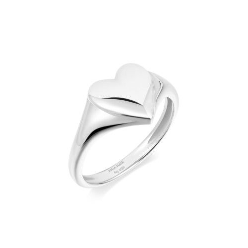 Helen Kirchhofer - Ania Haie Silver Heart Hunter Ring - R057-02H