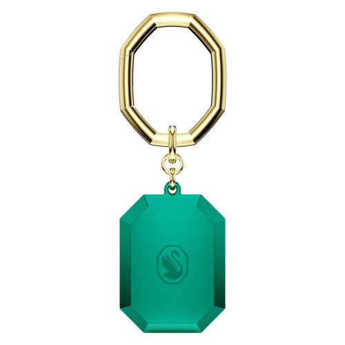 Helen Kirchhofer - Swarovski Schlüsselanhänger Oktagon-Schliff Grün Metallmix - 5666643