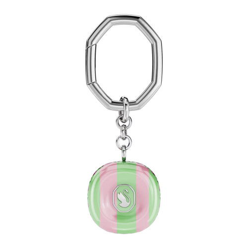 Helen Kirchhofer - Swarovski Schlüsselanhänger Oktagon Schliff Mehrfarbig Rhodiniert - 5713886