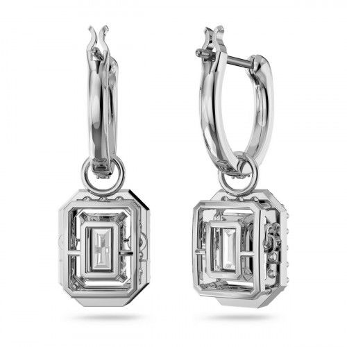 Helen Kirchhofer - Swarovski Millenia Drop Ohrhänger Oktagon Schliff Weiss - 5638495