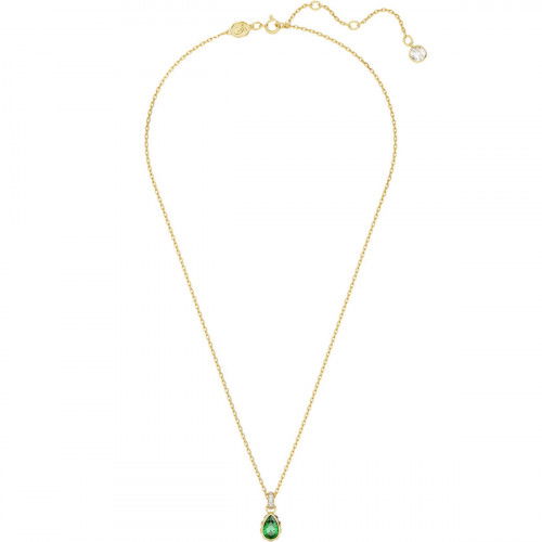 Helen Kirchhofer - Swarovski Stilla Halskette Tropfenschliff Grün Gold - 5648751