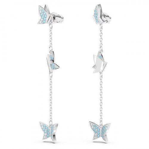 Helen Kirchhofer - Swarovski Lilia Drop Ohrhänger Schmetterling Blau - 5662182