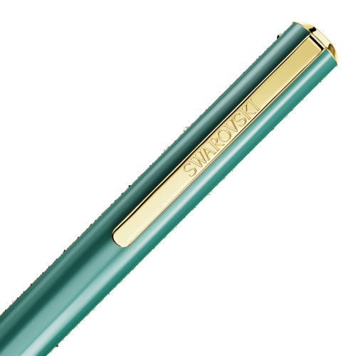 Helen Kirchhofer - Swarovski Shimmer Kugelschreiber Grün lackiert Goldlegierungsschicht - 5707708