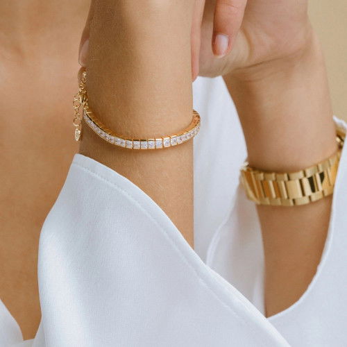 Helen Kirchhofer - Sif Jakobs Sasso Armband - SJ-B024-CZ-YG