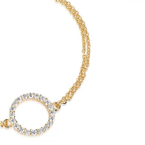 Helen Kirchhofer - Sif Jakobs Biella Grande Armband - SJ-B338(1)-CZ(YG)