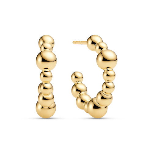 Helen Kirchhofer - Sif Jakobs Bormio Circolo Piccolo Ohrstecker - SJ-E2778-YG