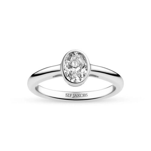 Helen Kirchhofer - Sif Jakobs Sardinien Ovale Piccolo Ring - SJ-R2795-CZ