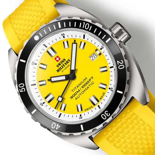 Helen Kirchhofer - Swiss Military by Chrono Automatic Titanium 300 Lightweight - SMA34100.11