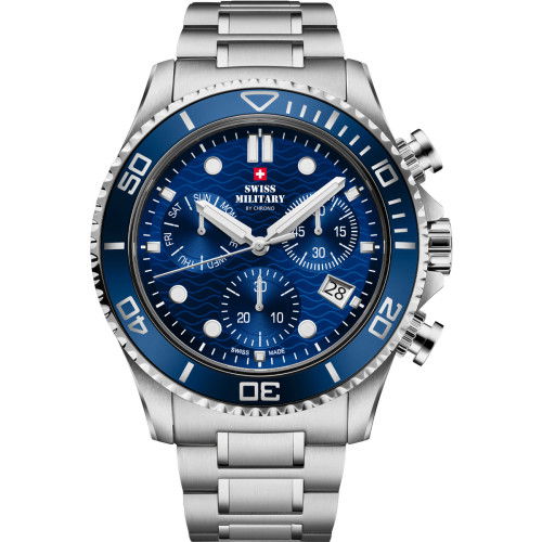 Helen Kirchhofer - Swiss Military by Chrono Quartz Chronograph - SM34101.02