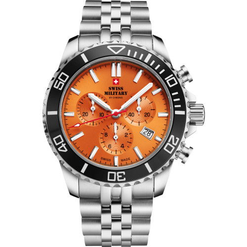 Helen Kirchhofer - Swiss Military by Chrono Quartz Chronograph - SM34103.05