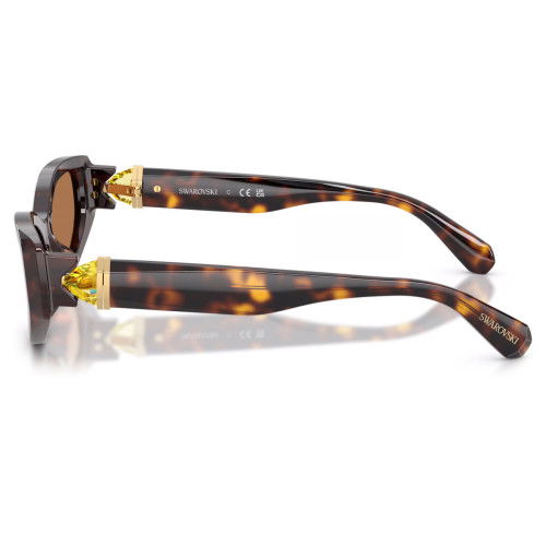 Helen Kirchhofer - Swarovski Sonnenbrille Cat eye Form Brau - 5737643