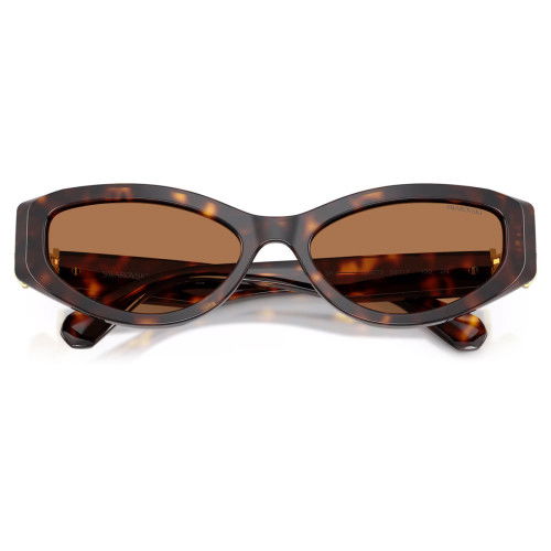 Helen Kirchhofer - Swarovski Sonnenbrille Cat eye Form Brau - 5737643