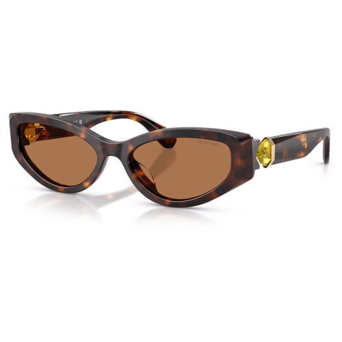 Helen Kirchhofer - Swarovski Sonnenbrille Cat eye Form Brau - 5737643