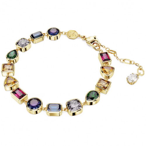 Helen Kirchhofer - Swarovski Stilla Armband Verschiedene Schliffe Mehrfarbig Gold - 5662925