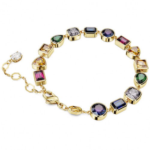 Helen Kirchhofer - Swarovski Stilla Armband Verschiedene Schliffe Mehrfarbig Gold - 5662925