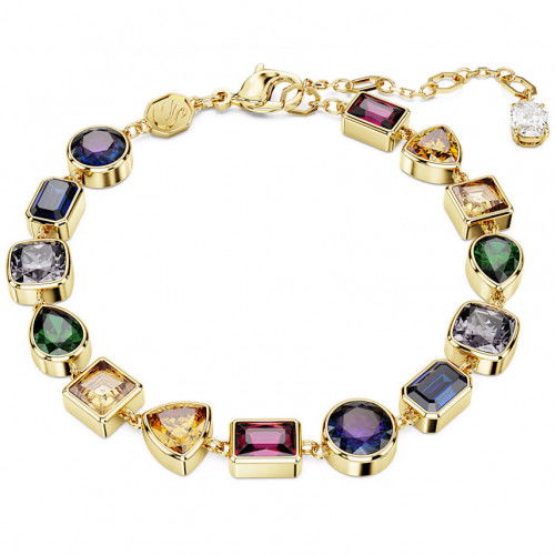 Helen Kirchhofer - Swarovski Stilla Armband Verschiedene Schliffe Mehrfarbig Gold - 5662925