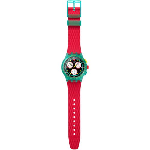 Helen Kirchhofer - Swatch Neon Emerald Chrono - SUSG409