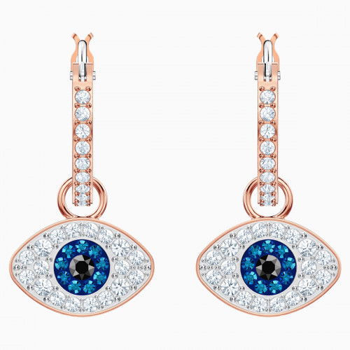 Helen Kirchhofer - Swarovski Duo Hoop Evil Eye Ohrstecker - 5425857