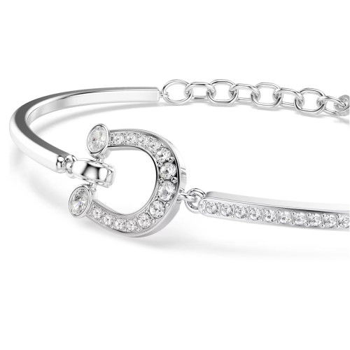 Helen Kirchhofer - Swarovski Symbolica Armband Pavé Hufeisen Weiss Rhodiniert - 5746220