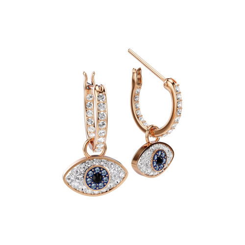 Helen Kirchhofer - Swarovski Symbolica Drop Ohrhänger Auge Mehrfarbig Roségold Legierungsschicht - 5736982