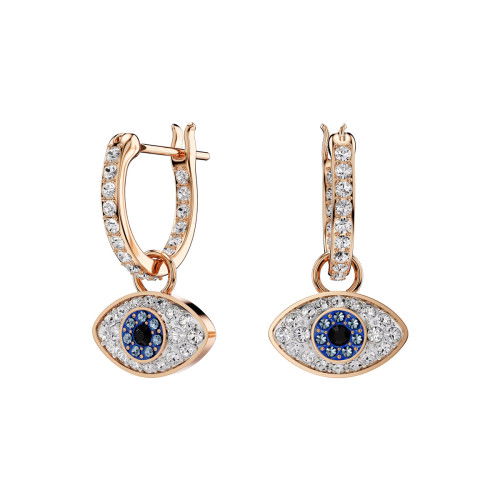 Helen Kirchhofer - Swarovski Symbolica Drop Ohrhänger Auge Mehrfarbig Roségold Legierungsschicht - 5736982