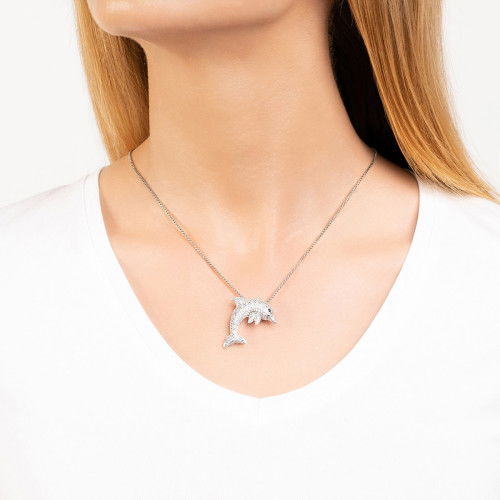 Helen Kirchhofer - Seinerzeit Juno Delfin Anhänger - SZA-3990-282