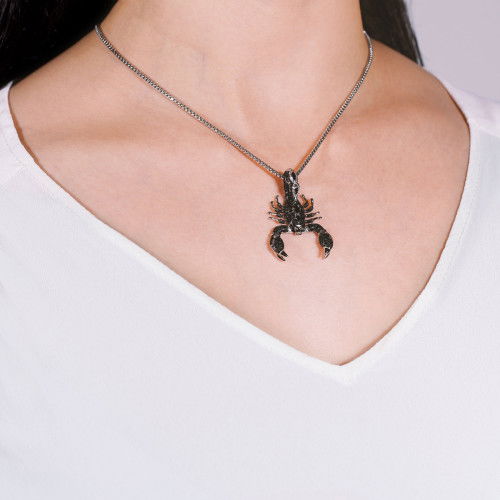 Helen Kirchhofer - Seinerzeit Spike Skorpion Anhänger - SZA-3990-384