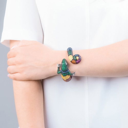 Helen Kirchhofer - Seinerzeit Theo Chamäleon Armreif - SZA-5990-161