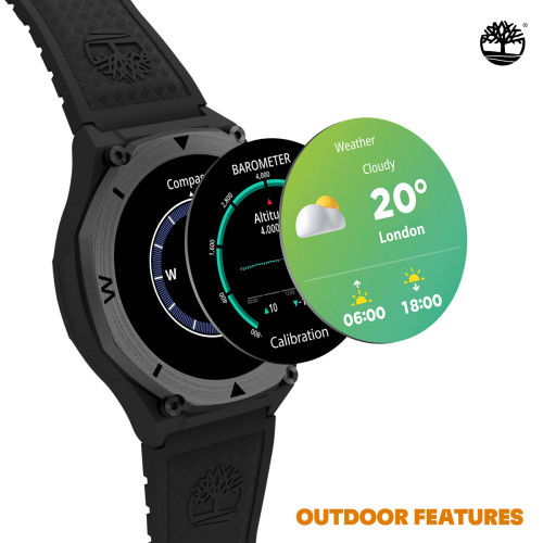 Helen Kirchhofer - Timberland Trail Force Smartwatch - TDIGB00898X0