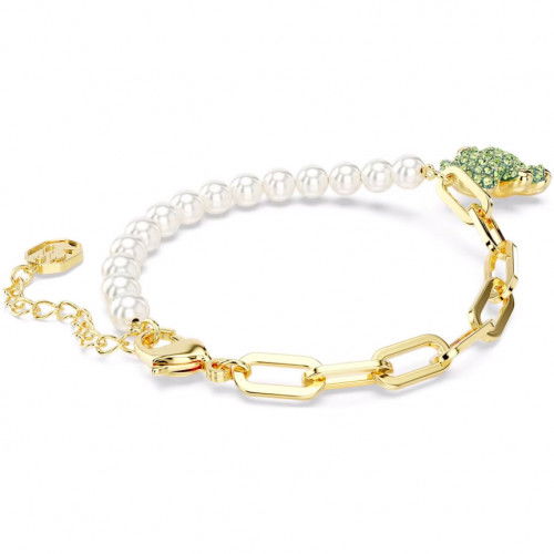 Helen Kirchhofer - Swarovski Teddy Armband Bär Grün Gold - 5669167
