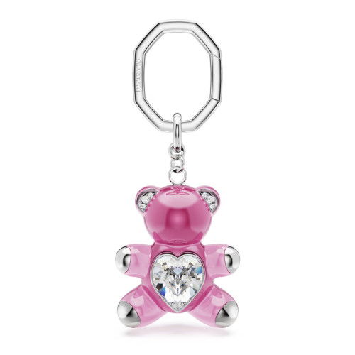 Helen Kirchhofer - Swarovski Teddy Schlüsselanhänger Bär Rosa Rhodiniert - 5735365