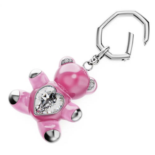 Helen Kirchhofer - Swarovski Teddy Schlüsselanhänger Bär Rosa Rhodiniert - 5735365