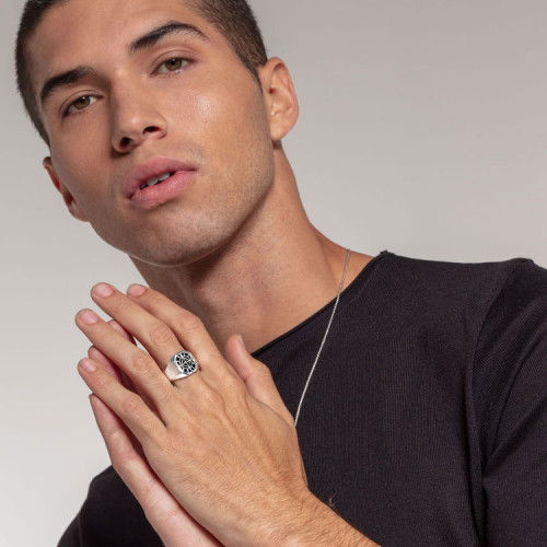 Helen Kirchhofer - Thomas Sabo Ring Compass Black - TR2274-641-11