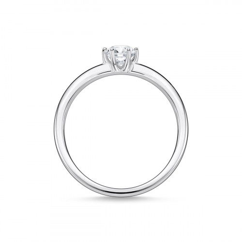 Helen Kirchhofer - Thomas Sabo Ring Weisser Stein Silber - TR2313-051-14