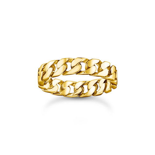 Helen Kirchhofer - Thomas Sabo Ring Kettenglieder vergoldet - TR2496-413-39