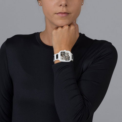 Helen Kirchhofer - Rado True Square Automatic Open Heart Diamonds Limited Edition - R27073752