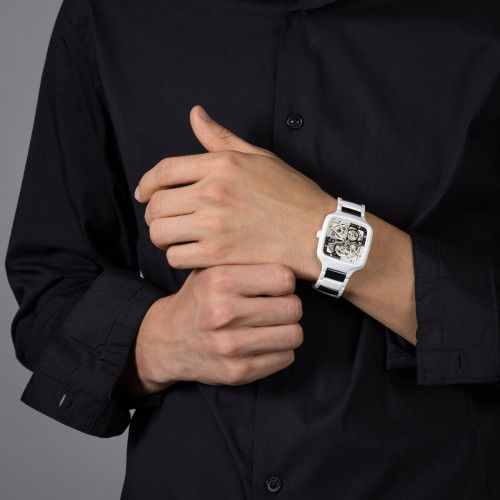 Helen Kirchhofer - Rado True Square Automatic Open Heart Diamonds Limited Edition - R27073752