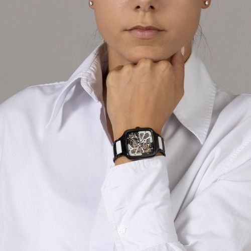 Helen Kirchhofer - Rado True Square Automatic Open Heart Diamonds Limited Edition - R27086752