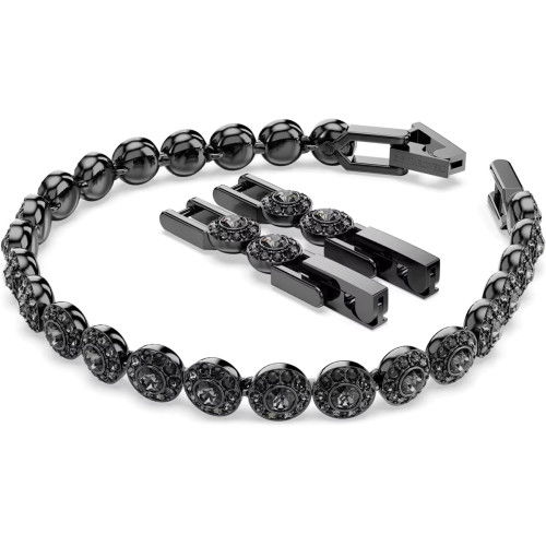 Helen Kirchhofer - Swarovski Una Angelic Armband Rundschliff Schwarz Rutheniert - 5709411