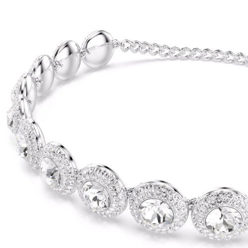 Helen Kirchhofer - Swarovski Una Angelic Halsband Weiss Rhodiniert - 5733194