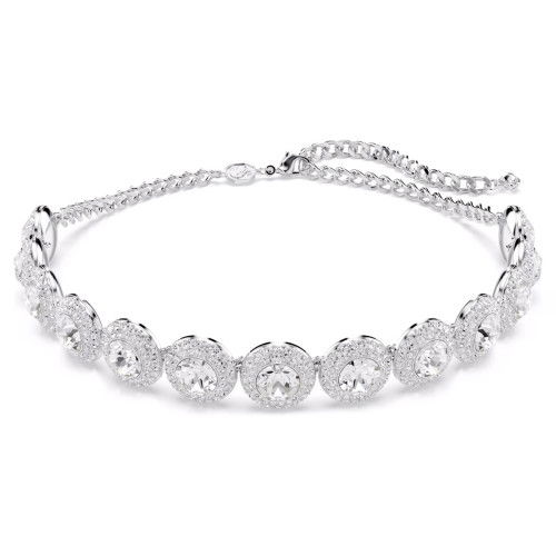 Helen Kirchhofer - Swarovski Una Angelic Halsband Weiss Rhodiniert - 5733194