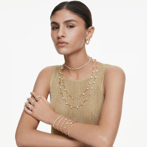 Helen Kirchhofer - Swarovski Una Angelic Set Rundschliff Weiss Gold - 5720506